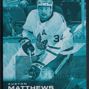 2021-22 Topps NOW Ice Parallel  #209- Auston Matthews 7 (1 of 10)