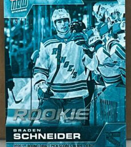 2021-22 Topps NOW Ice Parallel  #213- Braden Schneider (1 of 10)