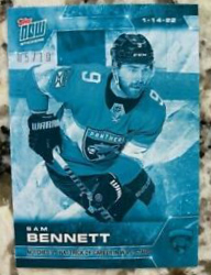 2021-22 Topps NOW Ice Parallel  #214- Sam Bennett 2 (1 of 10)