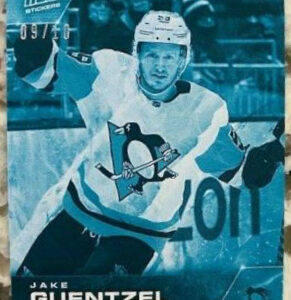 2021-22 Topps NOW Ice Parallel  #221- Jake Guentzel (1 of 10)