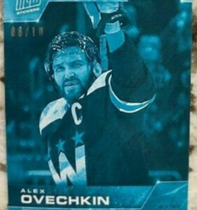2021-22 Topps NOW Ice Parallel  #236- Alexander Ovechkin 12 (1 of 10)