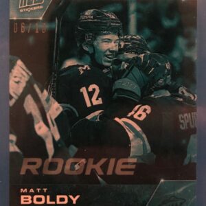 2021-22 Topps NOW Ice Parallel  #293- Matt Boldy 2 (1 of 10)