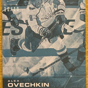 2021-22 Topps NOW Ice Parallel  #295- Alexander Ovechkin 13 (1 of 10)