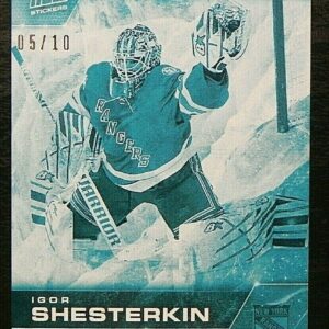 2021-22 Topps NOW Ice Parallel  #296- Igor Shesterkin 4 (1 of 10)