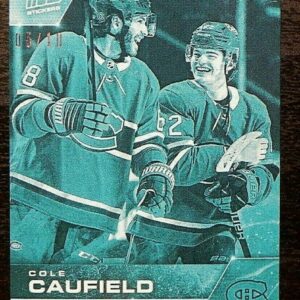 2021-22 Topps NOW Ice Parallel  #297- Cole Caufield (1 of 10)