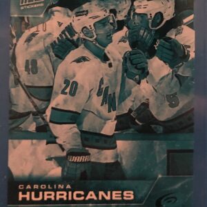 2021-22 Topps NOW Ice Parallel  #302- Carolina Hurricanes 3 (1 of 10)