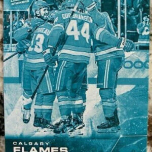 2021-22 Topps NOW Ice Parallel  #305- Calgary Flames 3 (1 of 10)