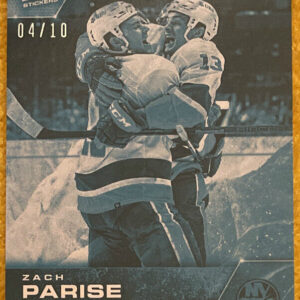2021-22 Topps NOW Ice Parallel  #308- Zach Parise (1 of 10)