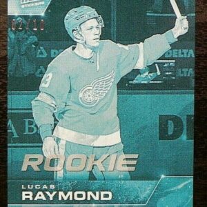 2021-22 Topps NOW Ice Parallel  #315- Lucas Raymond 6 (1 of 10)
