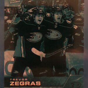 2021-22 Topps NOW Ice Parallel  #316- Trevor Zegras 5 (1 of 10)