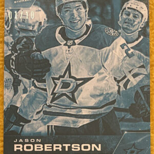 2021-22 Topps NOW Ice Parallel  #324- Jason Robertson 2 (1 of 10)