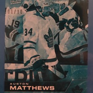 2021-22 Topps NOW Ice Parallel  #326- Auston Matthews 11 (1 of 10)