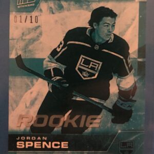 2021-22 Topps NOW Ice Parallel  #335- Jordan Spence (1 of 10)