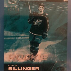 2021-22 Topps NOW Ice Parallel  #340- Cole Sillinger 2 (1 of 10)