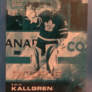 2021-22 Topps NOW Ice Parallel  #341- Erik Kallgren (1 of 10)