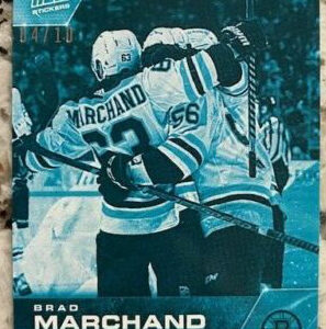 2021-22 Topps NOW Ice Parallel  #349- Brad Marchand 5 (1 of 10)