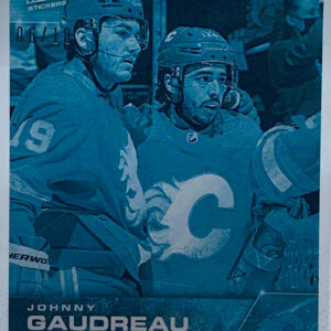 2021-22 Topps NOW Ice Parallel  #357- Johnny Gaudreau 3 (1 of 10)