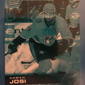 2021-22 Topps NOW Ice Parallel  #362- Roman Josi 3  (1 of 10)