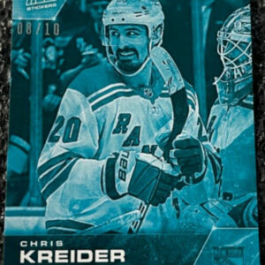 2021-22 Topps NOW Ice Parallel  #364- Chris Kreider 5 (1 of 10)