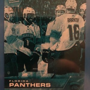 2021-22 Topps NOW Ice Parallel  #374- Florida Panthers 3 (1 of 10)