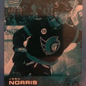 2021-22 Topps NOW Ice Parallel  #375- Josh Norris (1 of 10)