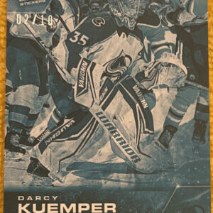 2021-22 Topps NOW Ice Parallel  #389- Darcy Kuemper (1 of 10)