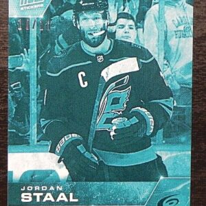 2021-22 Topps NOW Ice Parallel  #391- Jordan Staal (1 of 10)