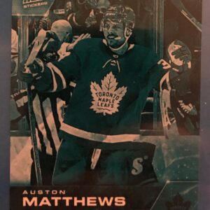 2021-22 Topps NOW Ice Parallel  #398- Auston Matthews 17 (1 of 10)