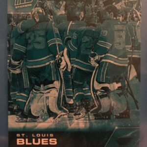 2021-22 Topps NOW Ice Parallel  #406- St.Louis Blues 3 (1 of 10)