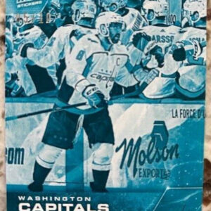 2021-22 Topps NOW Ice Parallel  #410- Washington Capitals (1 of 10)