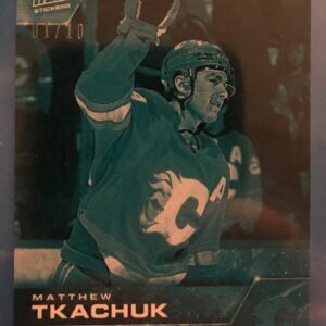 2021-22 Topps NOW Ice Parallel  #417- Matthew Tkachuk 2 (1 of 10)