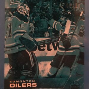 2021-22 Topps NOW Ice Parallel  #422- Edmonton Oilers 2 (1 of 10)