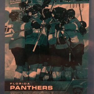 2021-22 Topps NOW Ice Parallel  #425- Florida Panthers 4 (1 of 10)