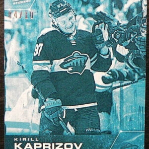2021-22 Topps NOW Ice Parallel  #451- Kirill Kaprizov 9 (1 of 10)