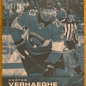 2021-22 Topps NOW Ice Parallel  #467- Carter Verhaeghe (1 of 10)