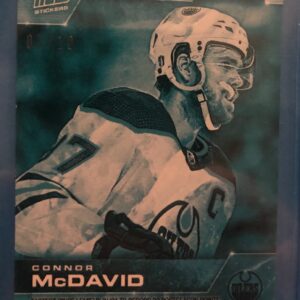 2021-22 Topps NOW Ice Parallel  #490- Connor McDavid 15 (1 of 10)