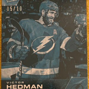 2021-22 Topps NOW Ice Parallel  #516- Victor Hedman 5 (1 of 10)