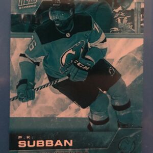 2021-22 Topps NOW Ice Parallel  #522- P.K. Subban (1 of 10)