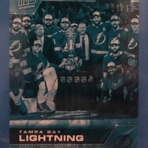 2021-22 Topps NOW Ice Parallel  #526- Tampa Bay Lightning 5 (1 of 10)