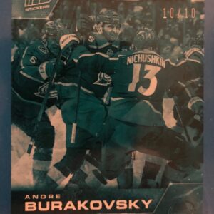 2021-22 Topps NOW Ice Parallel  #528- Andre Burakovsky 2 (1 of 10)