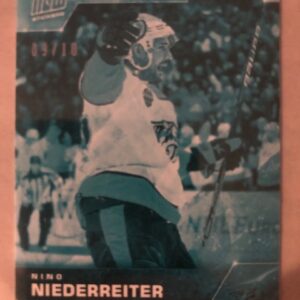 2022-23 Topps NOW Ice Parallel  #2- Nino Niederreiter (1 of 10)