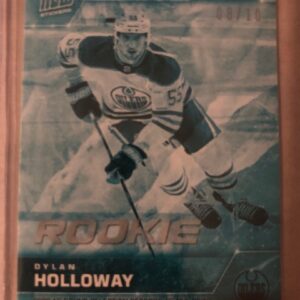 2022-23 Topps NOW Ice Parallel  #35- Dylan Holloway (1 of 10)