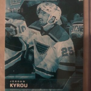 2022-23 Topps NOW Ice Parallel  #119- Jordan Kyrou (1 of 10)