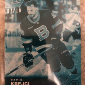 2022-23 Topps NOW Ice Parallel  #161- David Krejci 2 (1 of 10)