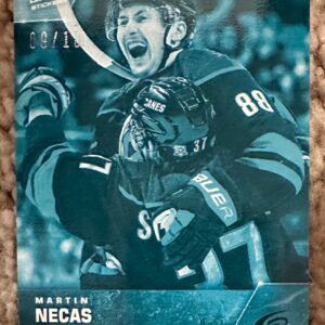 2022-23 Topps NOW Ice Parallel  #175- Martin Necas (1 of 10)