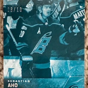 2022-23 Topps NOW Ice Parallel  #181- Sebastian Aho 3 (1 of 10)