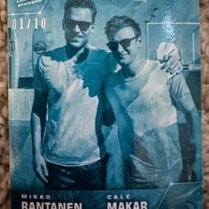 2022-23 Topps NOW Ice Parallel  #187- Cale Makar 3/Mikko Rantanen 4 (1 of 10)