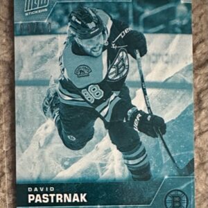 2022-23 Topps NOW Ice Parallel  #207- David Pastrnak 4 (1 of 10)