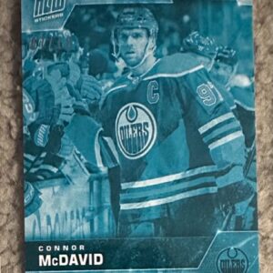 2022-23 Topps NOW Ice Parallel  #232- Connor McDavid 13 (1 of 10)