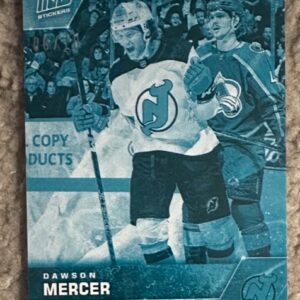 2022-23 Topps NOW Ice Parallel  #233- Dawson Mercer (1 of 10)
